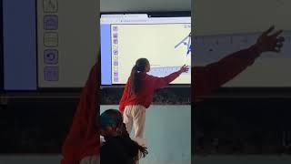 Interactive teaching and learning by me and students. Courtesy to the mathspad.