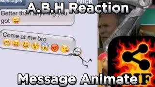 Alan Becker Highlights | Message Related [ Stickman & GIF ] Reaction