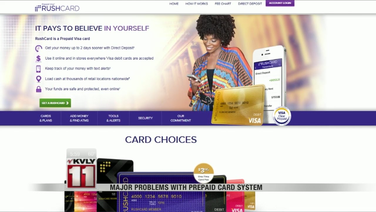 Rushcard Problems With Rushcard - YouTube