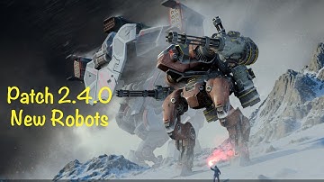 New robots. War Robots. [Test Server 2.4.0]
