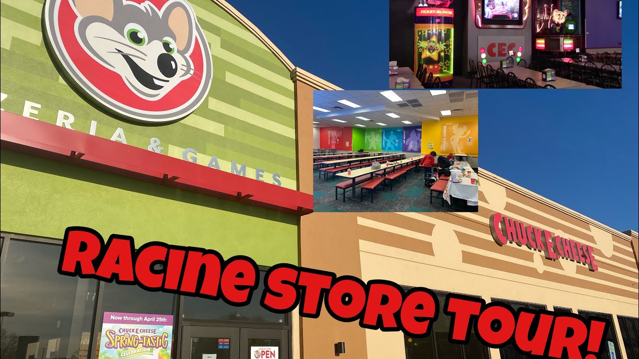 Chuck E. Cheese’s Racine WI Store Tour! (2021) YouTube