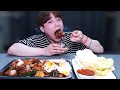 오징어볶음 맛집!! 오징어볶음 7인분 계란후라이까지! 집먹방!!Stir-fried squid for 7 people mukbang