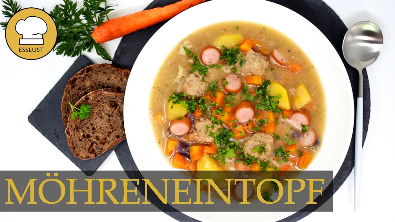 Omas MÖHRENEINTOPF - wärmt, ist lecker und weckt Kindheitserinnerungen