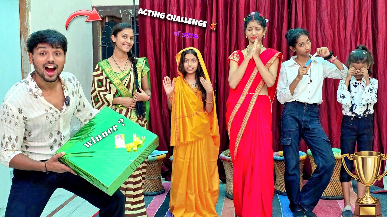 Acting Challenge 💃  Final Round कोन बनेगा बॉलीवुड Star 🌟  Competition best acting kiski hai ?