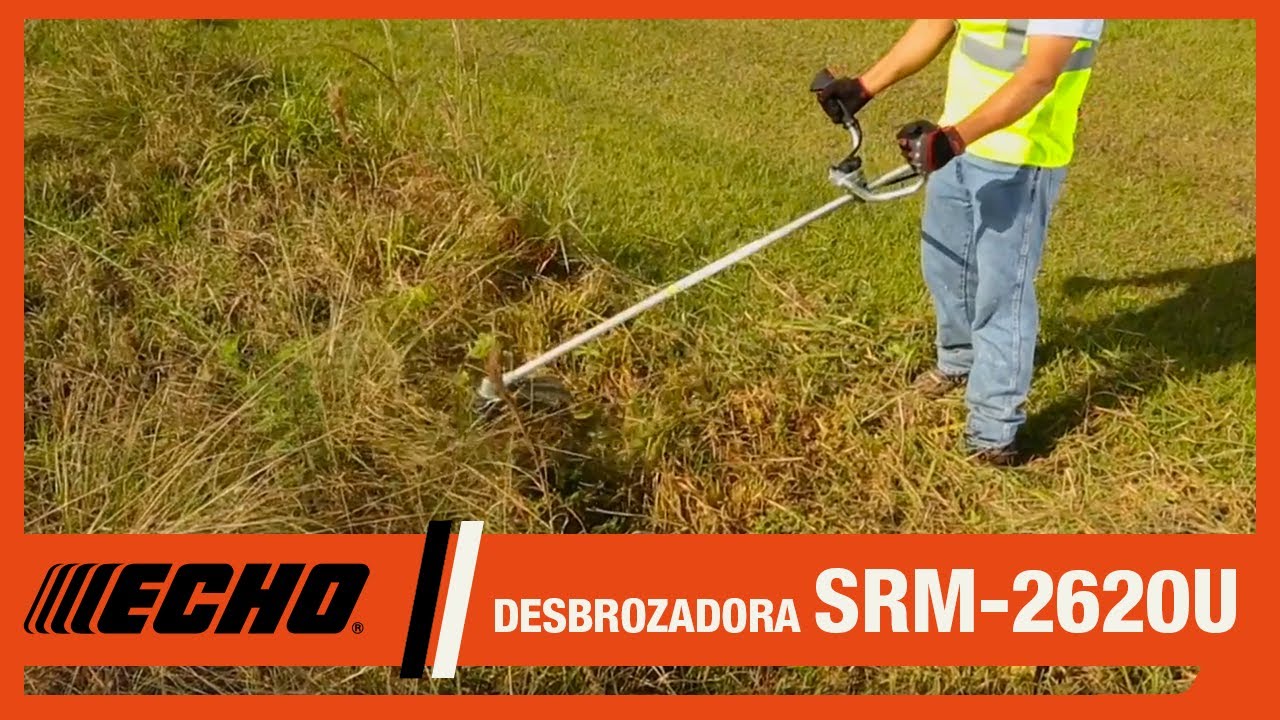 Desbrozadora ECHO SRM 2620 U - YouTube