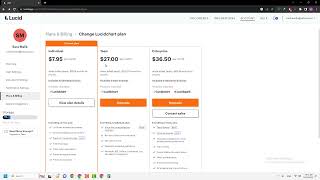 Lucidchart Prices plans for Individual, Team, and Enterprises Lucidchart Prices plans for Individual, Team, and Enterprises