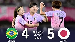 Brazil vs Japan 4-5 | Highlights | Women's International Friendly