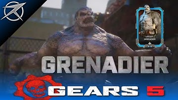GEARS 5 Characters - LOCUST GRENADIER Character Skin Multiplayer Gameplay! Ranked FFA MVP Gameplay!