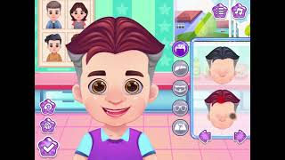 Funny Hair Salon - Online Free Game at 123Games.App screenshot 4