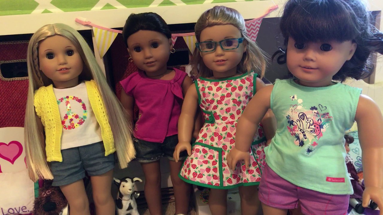 Dressing my dolls for summer YouTube