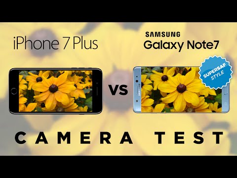 iPhone 7 Plus vs Samsung Galaxy Note 7 Camera Test Comparison