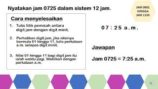 Matematik Tahun 4(Tukar waktu dalam sistem 24jam ke sistem 12jam)#matematikTahun4 #masaDanWaktu Matematik Tahun 4(Tukar waktu dalam sistem 24jam ke sistem 12jam)#matematikTahun4 #masaDanWaktu