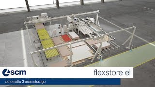 SCM Flexstore EL - Automatic 3 axes storage