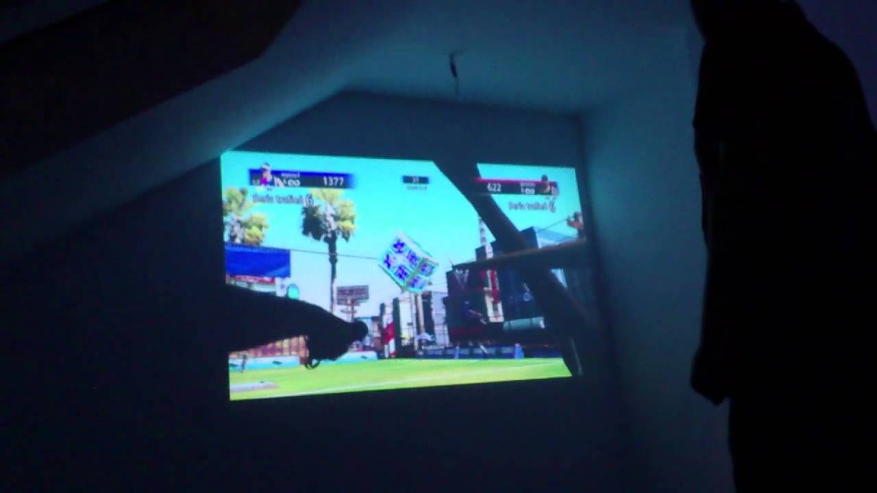 Test pikoprojektora Philips PicoPix 3610 z konsolą PS 3