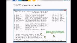 IBM Academic Initiative - Accessing z/OS using TN3270, FTP, and SSH  - Unit -03