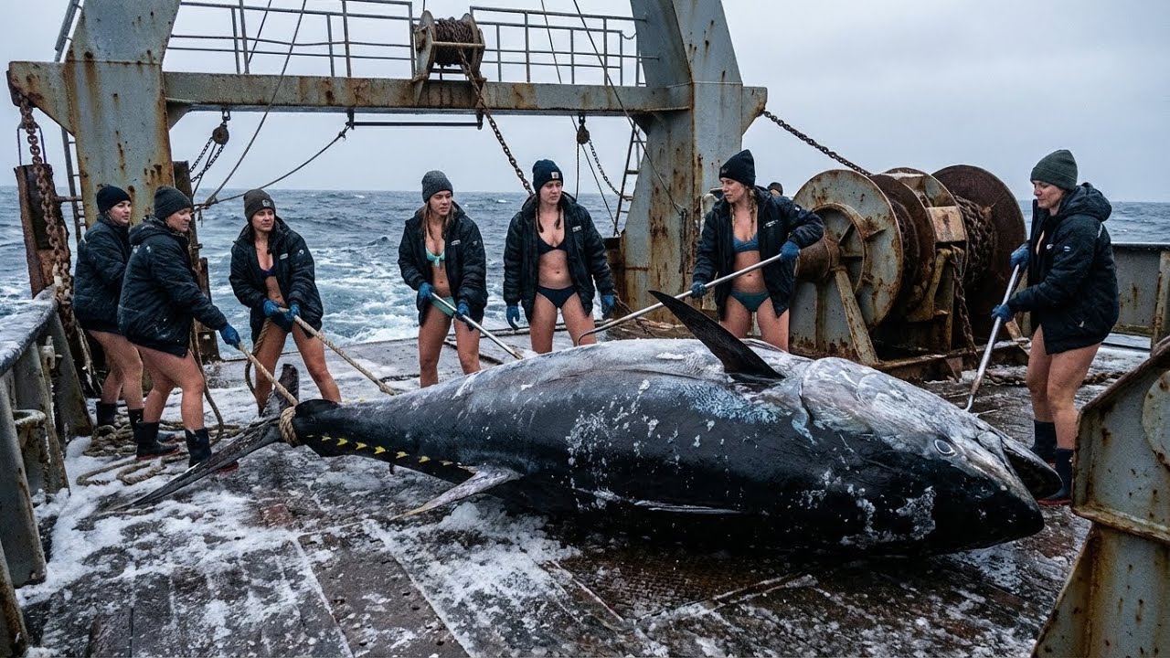 The $50 Million Catch: World's Largest Bluefin Tuna Processed