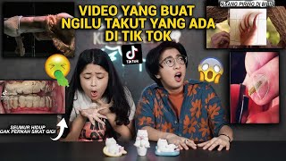 VIDEO YANG BUAT NGILU YANG ADA DI TIK TOK  🤢