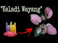 Cara Membuat "Keladi Wayang" || how to make caladium || DIY Flower || bunga kresek