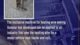 SunStar  Big Pattern Sewing Machine for Heating Wire  SPS/E-60200