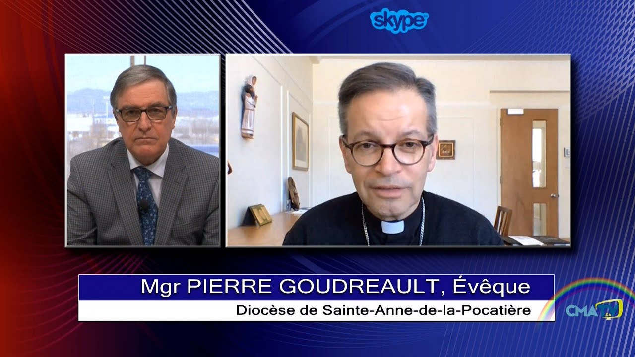 Entrevue Mgr Pierre Goudreau, évêque de SteAnnedelaPocatière 9