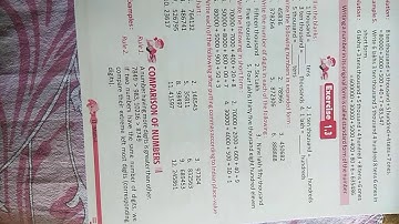 CLASS 4 EX 1.3 & 1.4