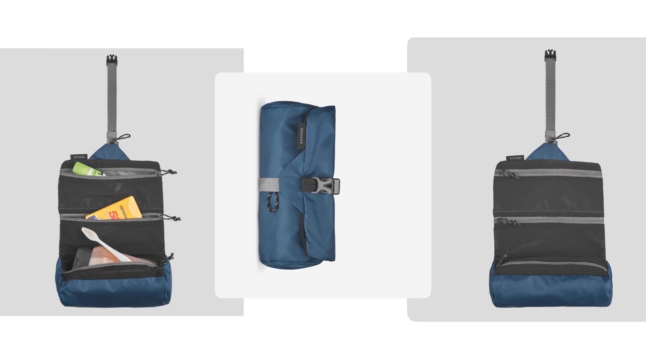 Ultra-Light & Compact Toiletry Bag Review | Decathlon product review