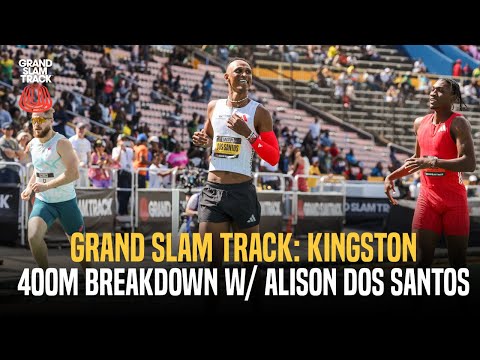 Grand Slam Track: Kingston – Alison Dos Santos Wins 400m In 45.52 To Sweep Men's Long Hurdles Races