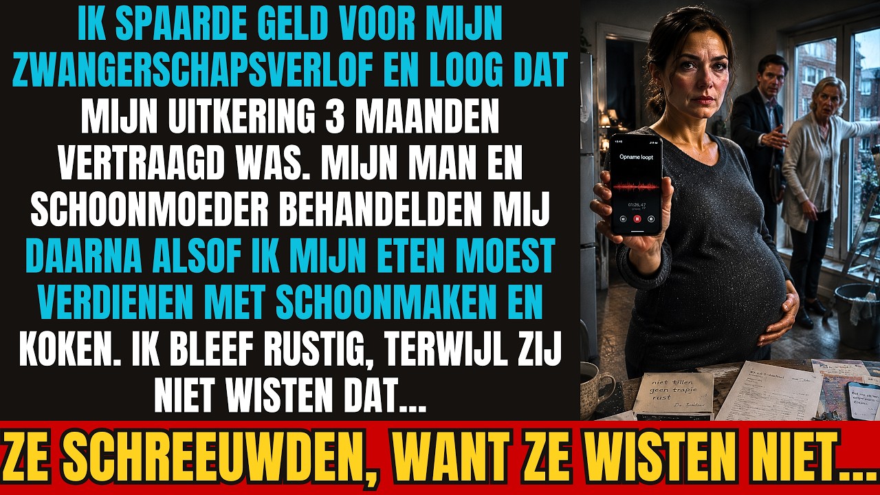 Ik legde mijn hand op mijn buik toen Daan voor de derde keer een boterham met salami op zijn bord legde, en zijn moeder Lisbeth haar kopje hard op het schoteltje zette. "Drie maanden zonder geld...