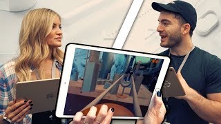 Battling iJustine on Apples New Augmented Reality