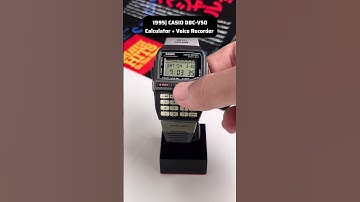 1995| CASIO DBC-V50  #casio #90s #shorts #vintage #watch #watches #80s #innovation 📽️:street__watch
