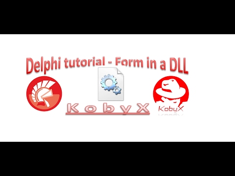 Form in a DLL file   Delphi tutorials