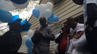 Family, friends hold candleight vigil for stabbing victim