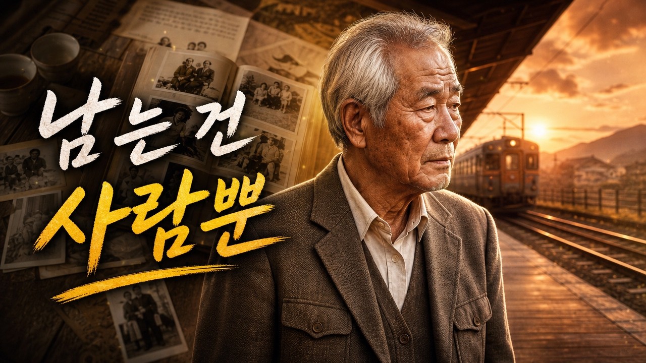 [인생한편] 제6화 - 인생 결국 빈손이더라 - 가져갈 것 하나 없는 세상, 사람의 온기만 남기는 감동 트로트 | 한국음악TV