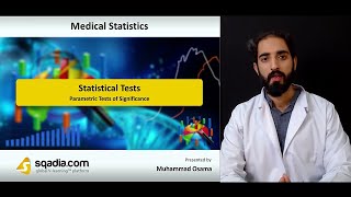Statistical Tests - Parametric Tests of Significance