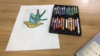 Color the frog
