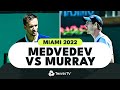 Daniil Medvedev vs Andy Murray Highlights | Miami Open 2022