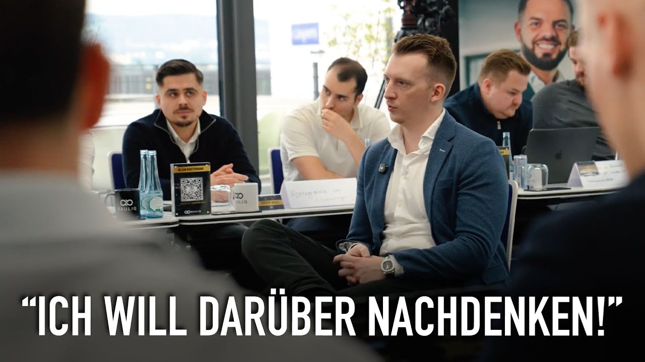 Markus Baulig behandelt Einwände! (Sales-Bootcamp)
