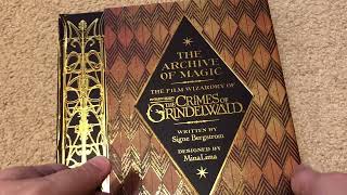 Unintentional ASMR: Fantastic Beasts Vault Book