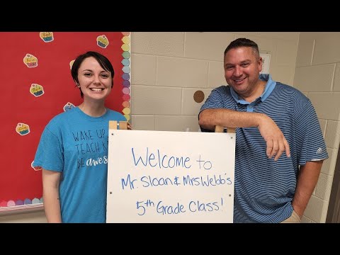 VVSD Teacher Spotlight- Dan Sloan and Bri Webb, 5th Grade Co-Teachers, Skoff Elementary School