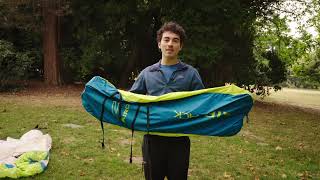 How to pack your paraglider in the AirDesign AirPack 50/50 by Ariel