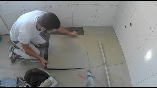 Renoviranje Kuhinje 2, Lepljenje Zidnih I Podnih Plocica.