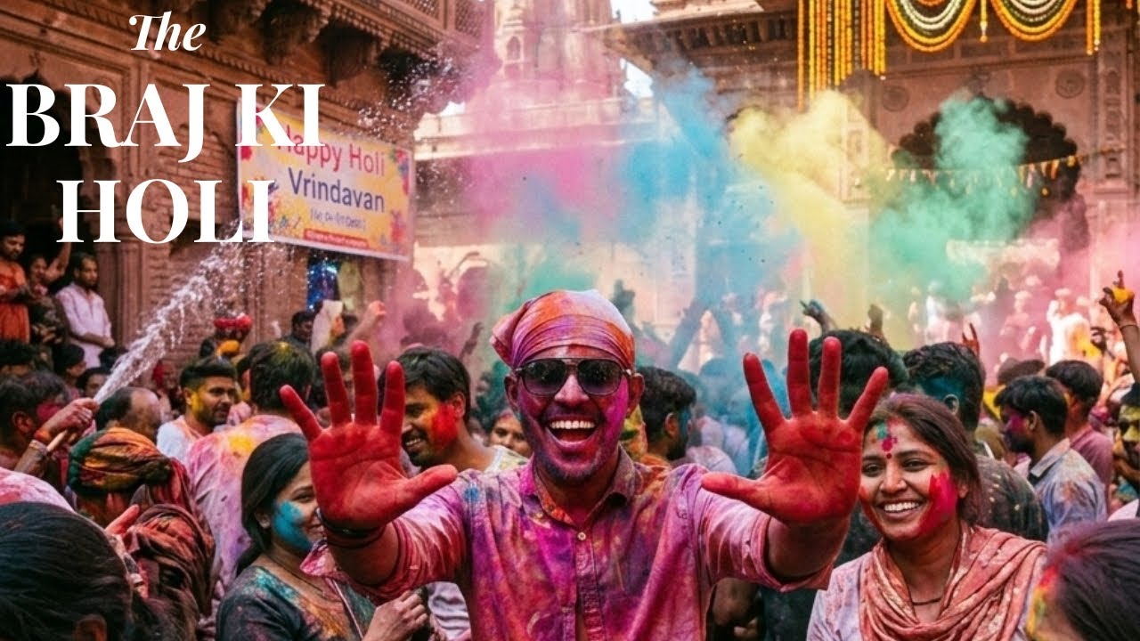 Braj Ki Holi 2026 | Mathura & Vrindavan Holi Celebration | Lathmar Hurranga Holi Full Experience 🫟❤️
