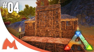ARK: Survival Evolved - EARLY GAME BASE BUILDING WITH STRUCTURES PLUS! (S3E04)