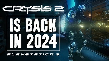 Crysis 2 on PlayStation 3 - Multiplayer Gameplay (Extraction) | 2024 (Read the Description)
