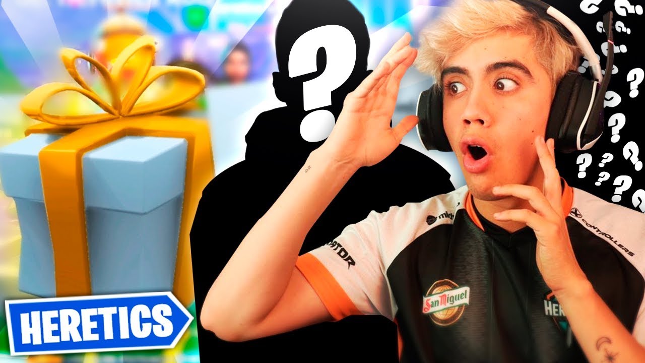 APOSTÉ CON UN JUGADOR DE HERETICS UNA SKIN DE FORTNITE...