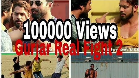 Gurjar Real Fight 2  || Ajeet Bhati || sanjay bhati pali || Music Brothers
