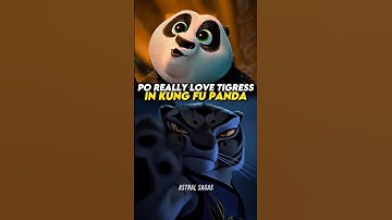 Does Po Really Like Tigress In Kung Fu Panda?