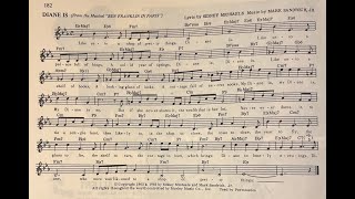 Mark Sandrich: 'Diane Is' (from, "Ben Franklin in Paris") [1964]