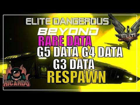 Elite Dangerous G5, G4 & G3 Rare Data Respawning