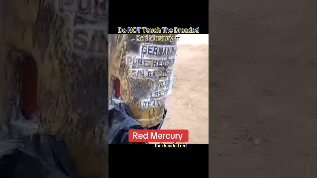Do NOT Touch The Dreaded Red Mercury 💀 
